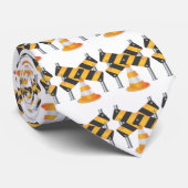 Straßenbauarbeiten Krawatte (Gerollt)