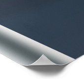 Straßenbauarbeiten Poster (Ecke)