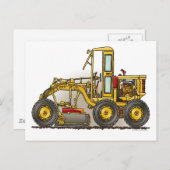 Straßenbaupostkarte Postkarte (Vorne/Hinten)