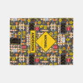 Straßenbauzeichen Fleecedecke (Vorderseite (Horizontal))