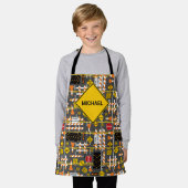 Straßenbauzeichen Schürze (Getragen)