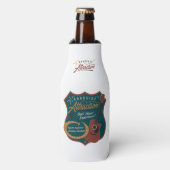 Straßenbelag Flasche Cooler (blau) Flaschenkühler (Flaschenvorderseite)