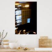 Straßenbeleuchtung Poster (Küche)