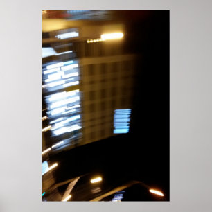 Straßenbeleuchtung Poster