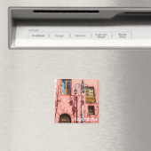 Straßenbeleuchtung und rosa Wand Magnet (In Situ (Geschirrspüler))