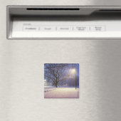Straßenbeleuchtung und Schneedecke Magnet (In Situ (Geschirrspüler))