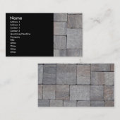 Straßenbetoniermaschinen Visitenkarte (Vorne/Hinten)