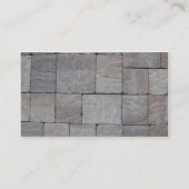 Straßenbetoniermaschinen Visitenkarte (Rückseite)