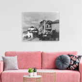 Straßenbild in Mombassa Kenya Fotograf Leinwanddruck (Insitu (Wohnzimmer))