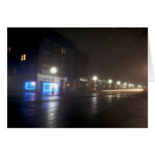 Straßenbild IV - Greenfield as Paris - Night Ligh
