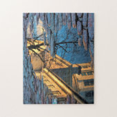 Straßenbild Montreal. Puzzle (Vertikal)