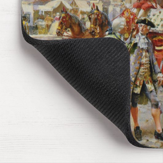 Straßenbild Paris Mousepad (Ecke)