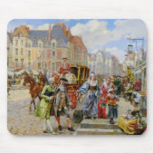 Straßenbild Paris Mousepad (Vorne)