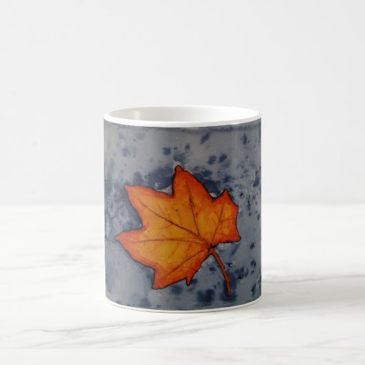 Straßenblatt Kaffeetasse (Mittel)