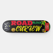 STRASSENBLOCK-KURFE 8 1/4" Skateboarddecke Skateboard (Horizontal)