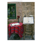 Straßencafé, Chania, Kreta, Griechenland (Vorne)