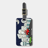 Straßendarstellung Gepäckanhänger (Vorderseite vertikal)