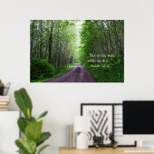 Straßendruck mit Schrift Poster (Heimbüro)