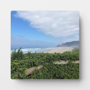 Straßenende, Lincoln City, Oregon Fotoplatte