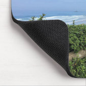 Straßenende, Lincoln City, Oregon Mousepad (Ecke)