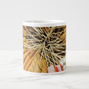 Straßenessen von einem asiatischen Markt Jumbo-Tasse