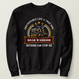 Straßenfahrer Semi Truck Sweatshirt