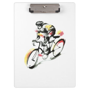 Straßenfahrrad Klemmbrett