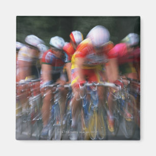 Straßenfahrradlaufen Magnet