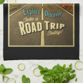 Straßenfahrt Handtuch (Gefaltet)