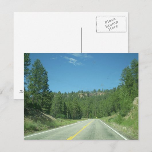 Straßenfahrt II Postkarte (Vorne/Hinten)