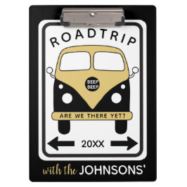 Straßenfahrt Klemmbrett