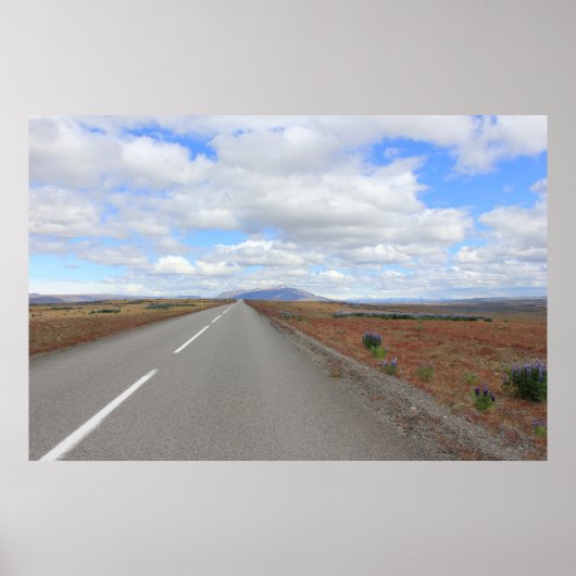 Straßenfahrt Poster (Vorne)