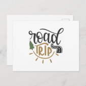 Straßenfahrt Postkarte (Vorne/Hinten)