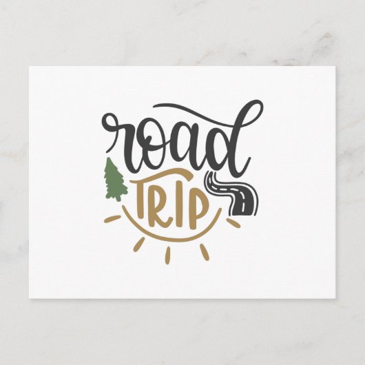 Straßenfahrt Postkarte (Vorderseite)