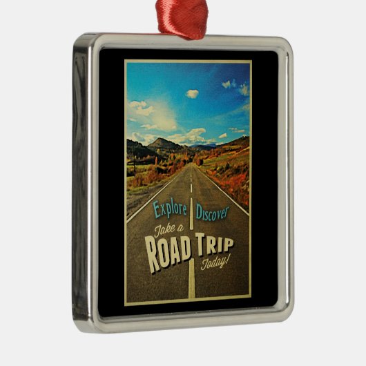 Straßenfahrt Silbernes Ornament (Rechts)