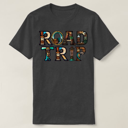 Straßenfahrt T-Shirt (Design vorne)