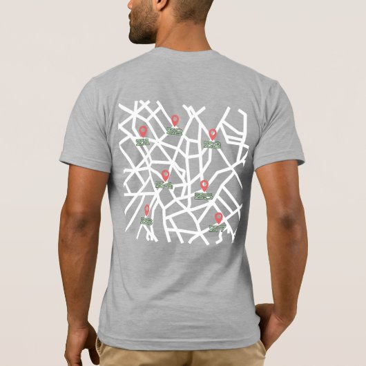 Straßenfahrt T - Shirt 4 (Rückseite)