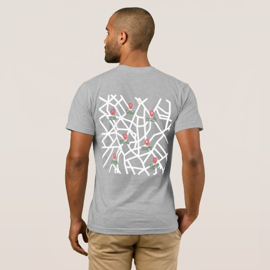 Straßenfahrt T - Shirt 4 (Schwarz voll)