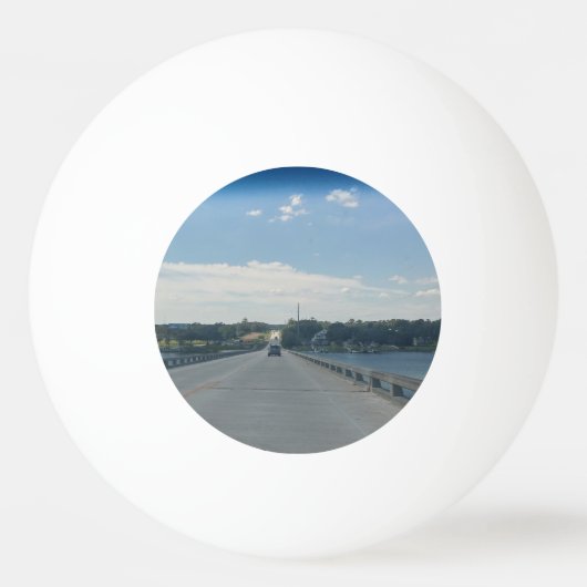 Straßenfahrt Tischtennisball (Vorderseite)