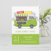 Straßenfahrzeug Einladung (Stehend Vorderseite)