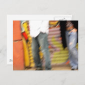 Straßenfarbe Postkarte (Vorne/Hinten)