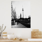 Straßenfotografie Berlin - Straßenfotografie Poster (Küche)