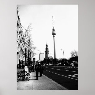 Straßenfotografie Berlin - Straßenfotografie Poster