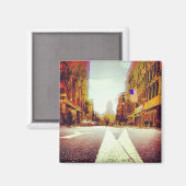 Straßengabel Magnet (Vorderseite/Rückseite)