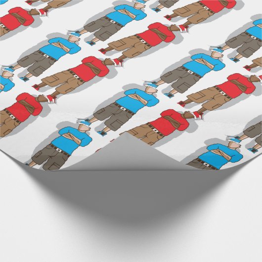 Straßengangster Geschenkpapier (Ecke)