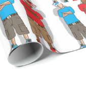 Straßengangster Geschenkpapier (Rolleneckpunkt)