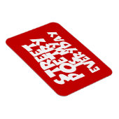 Straßengedichte ist mein Alltag Magnet (Rechte Seite)