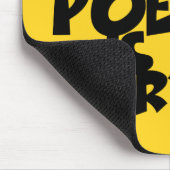 Straßengedichte ist mein Alltag Mousepad (Ecke)