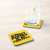 Straßengedichte ist mein Alltag Untersetzer (Rechte Seite)