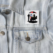 Straßenhändler Button (Beispiel)